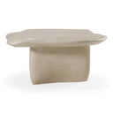 Slone - Modern Beige Concrete Coffee Table