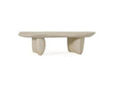 Slone - Modern Beige Fiberform Coffee Table