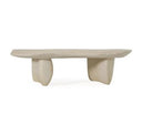 Slone - Modern Beige Concrete Coffee Table