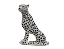 Snow Leopard - White & Black Sculpture