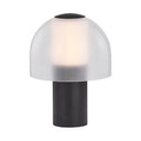 Soft Black Kettletown Rechargeable Table Lamp 6" by Hudson Valley