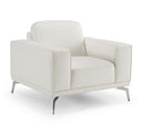 Soho - Contemporary Italian White Leather Sofa