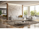 Soho - Contemporary Italian White Leather Sofa