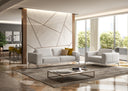 Soho - Contemporary Italian White Leather Sofa