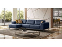 Cascade - Modern Beige Fabric U Shaped Sectional Sofa