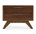 Soria Mid-Century Walnut Chest