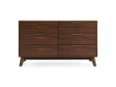 Soria Mid-Century Walnut Dresser