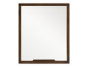 Soria Mid-Century Walnut Mirror