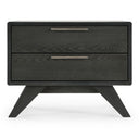Soria Modern Grey Wash Nightstand
