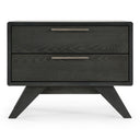 Soria Modern Grey Wash Nightstand