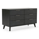 Soria Modern Grey Wash Dresser