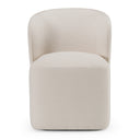 Souza - Modern Fabric Swivel Dining Chair