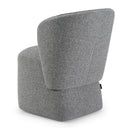 Souza - Modern Fabric Swivel Dining Chair
