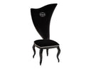 Sovereign - Transitional Black Fabric Chair (Set of 2)