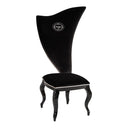 Sovereign - Transitional Black Fabric Chair (Set of 2)