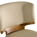 Stanley Contemporary Leatherette Set of 2 Dining Chair