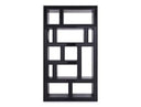 Suffolk - Contemporary Black Ash Bookcase