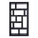 Suffolk - Contemporary Black Ash Bookcase