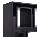 Suffolk - Contemporary Black Ash Bookcase