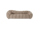 Suki - Modern Taupe Fabric Sofa