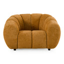 Suki - Modern Camel Fabric Lounge Chair