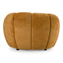 Suki - Modern Camel Fabric Lounge Chair