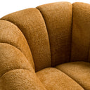 Suki - Modern Camel Fabric Lounge Chair