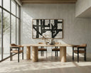 Summit - Modern 118" Natural Ash Dining Table
