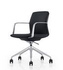 Sundar - Modern Black Mid Back Conference Office Chair