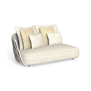 Swipe Modular Sofa End DX by Talenti, White / Warm White