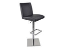 T-1068CN Modern Black Leatherette Adjustable Bar Stool