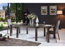 Galant Modern Grey Oak Extendable Dining Table