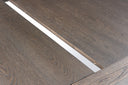 Galant Modern Grey Oak Extendable Dining Table