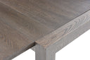 Galant Modern Grey Oak Extendable Dining Table