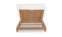 Enzo Outdoor Adjustable Lounge Chair White