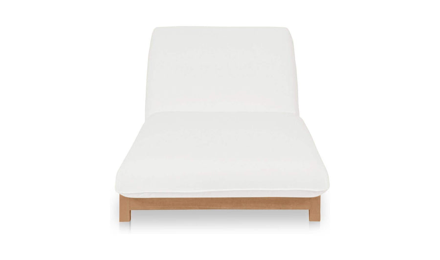 Enzo Outdoor Adjustable Lounge Chair White