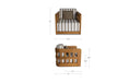 Adelaide Outdoor Accent Chair Brown Stripe