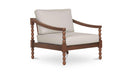 Delilah Outdoor Accent Chair Brown