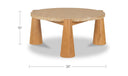 Pax Outdoor Coffee Table Natural