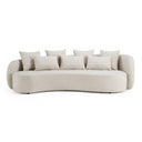 Onza - Outdoor White Medium End Table w/ Solar Light