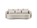Tabarca - Outdoor Beige Fabric 3 Seat Sofa