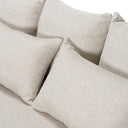 Tabarca - Outdoor Beige Fabric 3 Seat Sofa