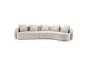Tabarca - Outdoor Beige Fabric Sectional Sofa
