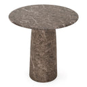 Tabor - Modern Faux Marble Concrete Counter Bar Table
