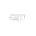Milo Low Coffee Table by Talenti, White