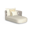 Swipe Modular Chaise SX by Talenti, White / Warm White