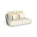 Swipe Modular Sofa End DX by Talenti, White / Warm White