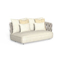 Swipe Modular Sofa End SX by Talenti, White / Warm White