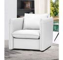 Tamworth Modern Grey Leather Swivel Chair