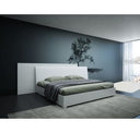 Monza Italian Modern White Nightstand